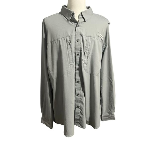 Magellan BUNDLE Men's 2 Vented PFG Fishing Longsleeve Performance Shirts Sz 3XL - Picture 7 of 9